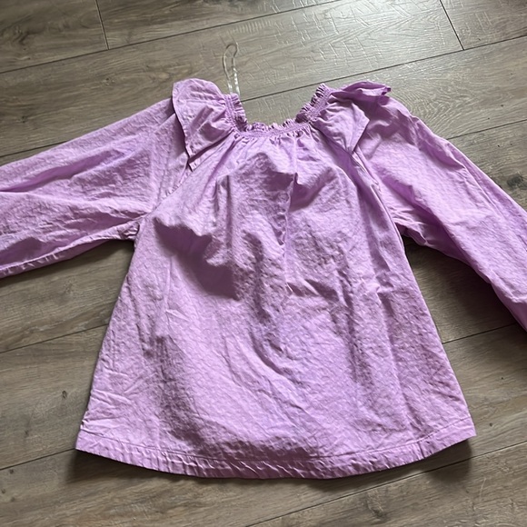Trendy Light Purple Top, size large - Picture 8 of 9